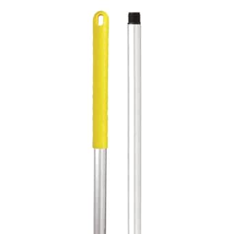 Aluminium Hygiene Socket Mop Handle Yellow