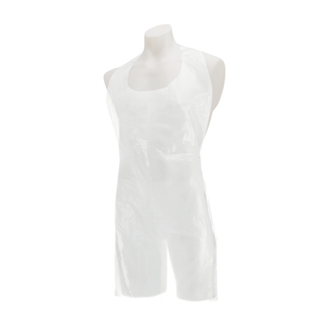 Disposable White Flat Pack Aprons - 1000pk