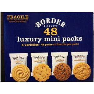 Border Biscuits Luxury Mini Packs - 48 Packs