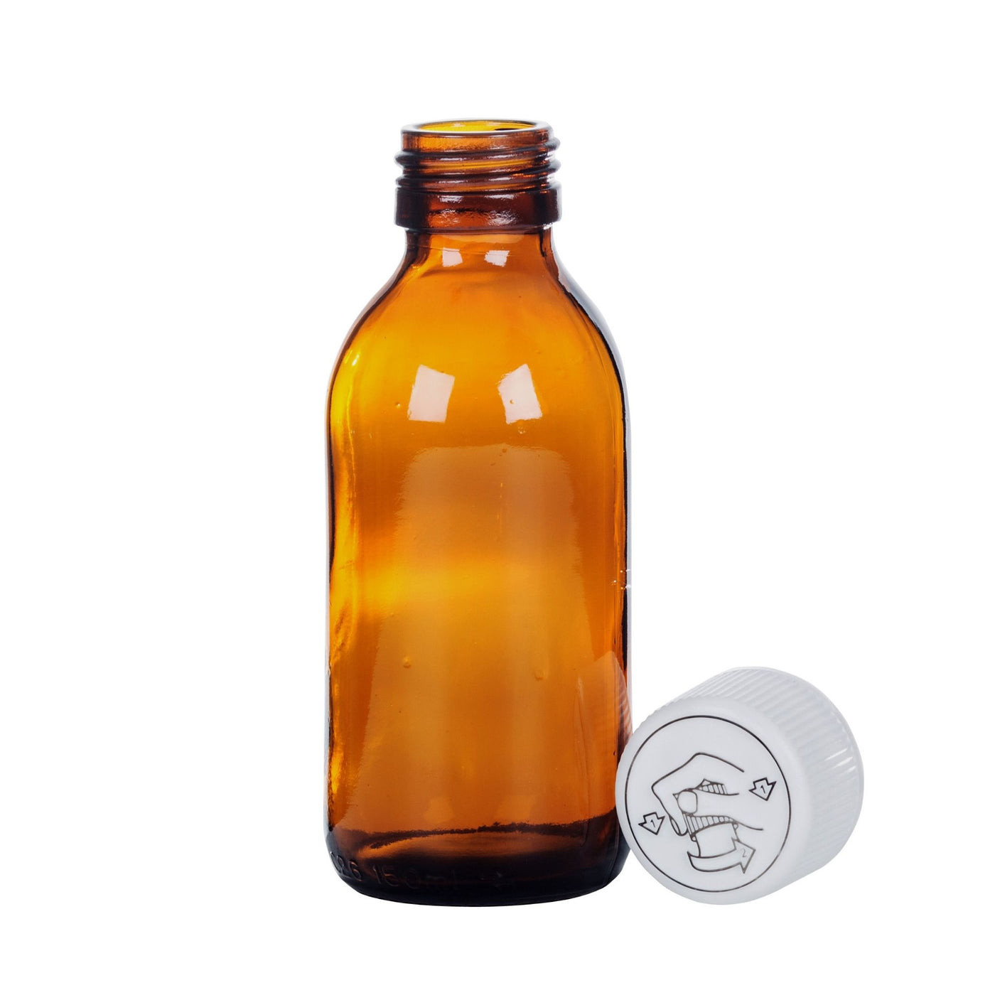 Capped Glass Bottle 150ml