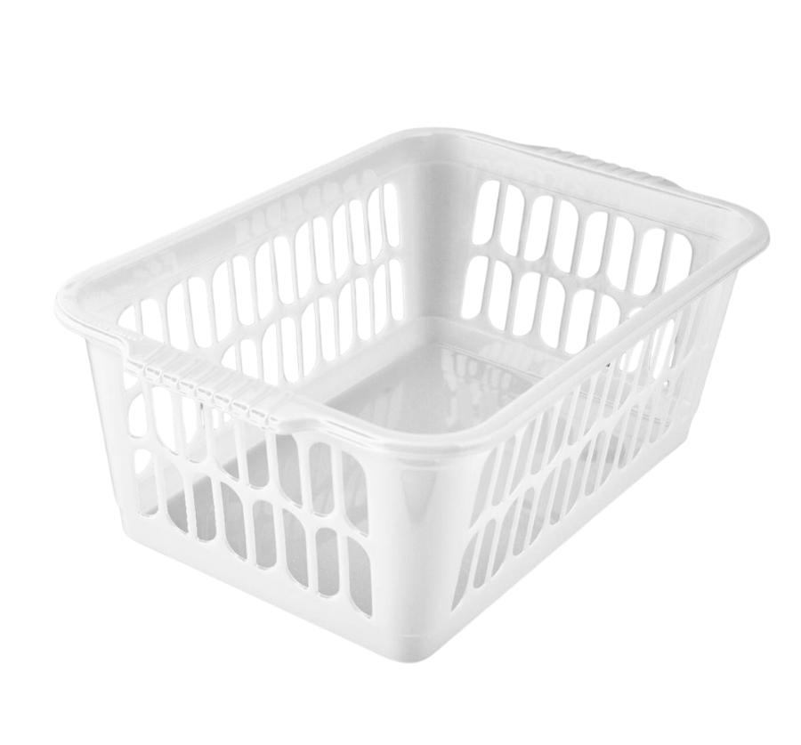 White Prescription Basket - Medium (20pk)