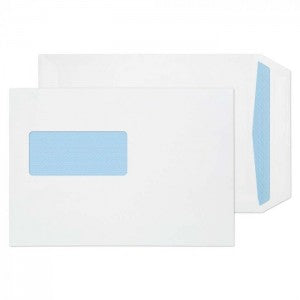 C5 White Self Seal Window Envelope - 500pk