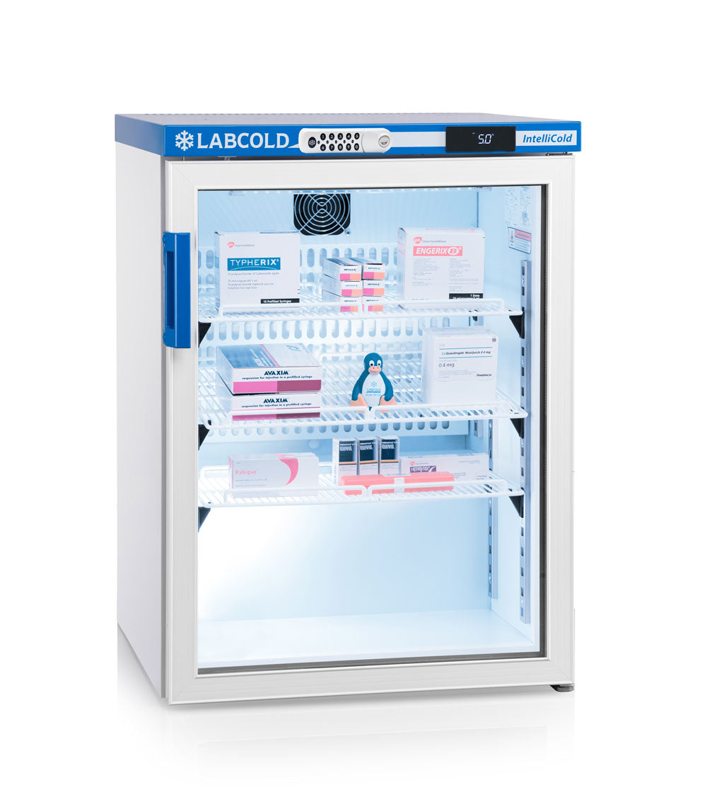 Labcold Undercounter Glass Door Digilock - 150L