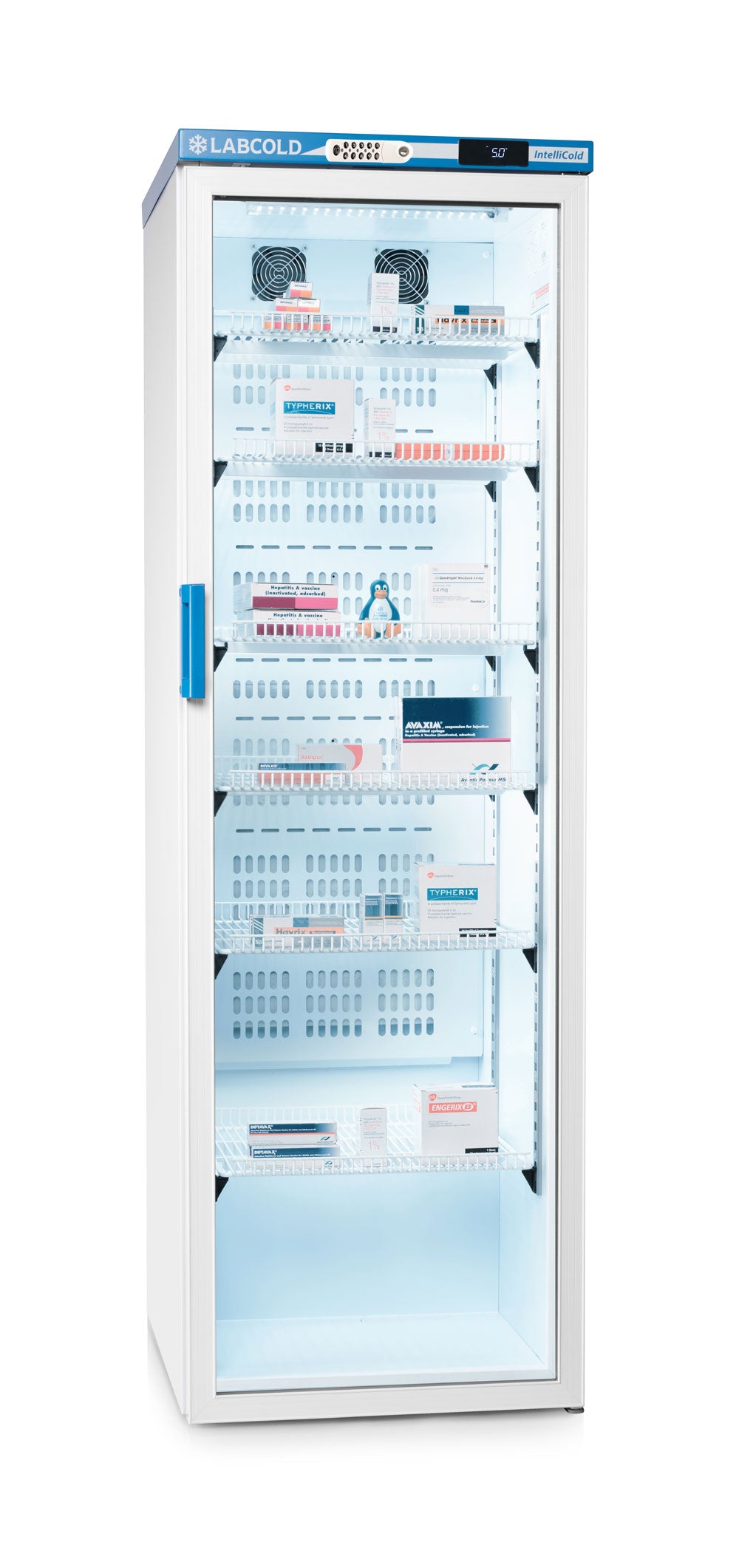 Labcold Standing Glass Door Digilock - 440L