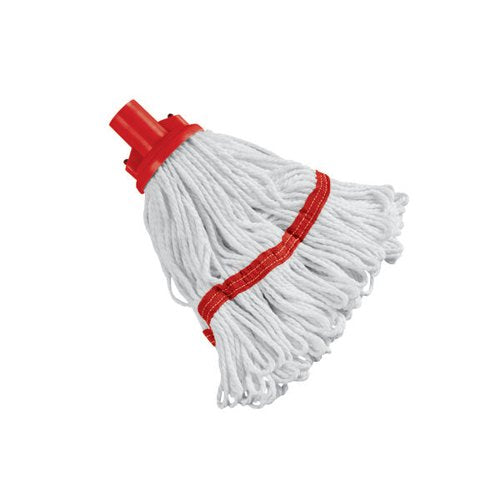 180g Hygiene Socket Mop Head Red