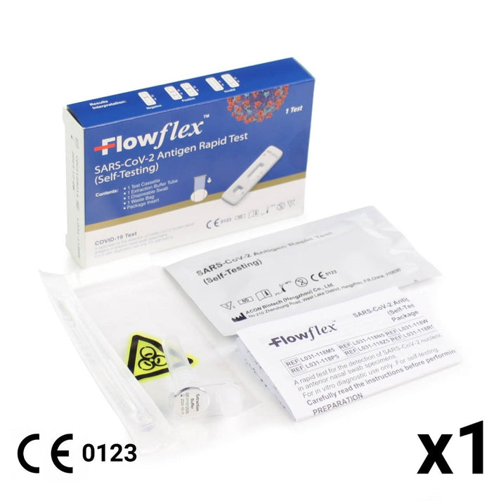 Flowflex Covid-19 Antigen Kit (Single) - Oct/Nov 2025 DATED – CCG Pharmacy