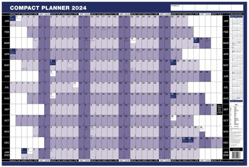 Year Planner Unmounted 2024